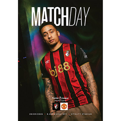 Matchday Programme v Manchester United 25/26