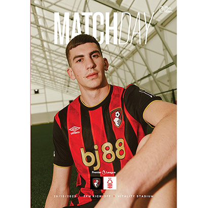 Matchday Programme v Nottingham Forest 25/26