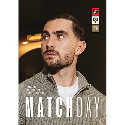 Matchday Programme v West Ham United 24/25