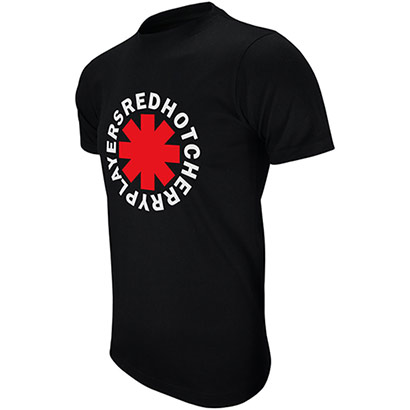 Adults Red Hot Cherry Players T Shirt - Black