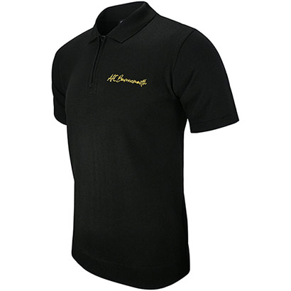 Adults Signature Polo Shirt - Black