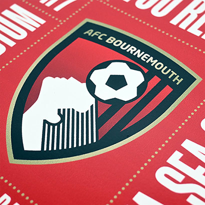 Club Chant Metal Wall Sign