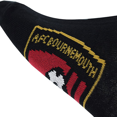 Adults Crest Socks - Black