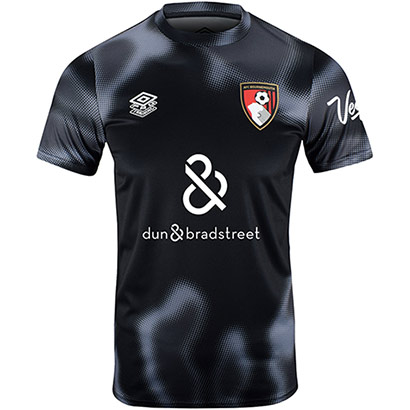 Childrens 24/25 Premier Warm Up Jersey - Black / Carbon