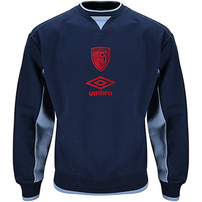 Mens 25/26 Travel Crew Sweat - Peacoat Blue