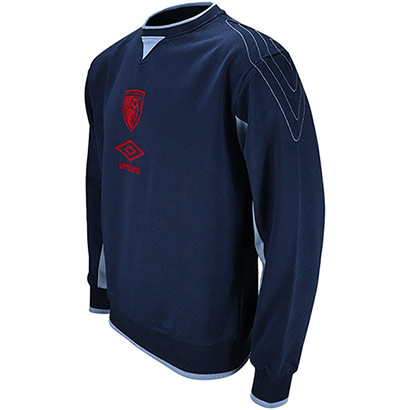 Mens 25/26 Travel Crew Sweat - Peacoat Blue