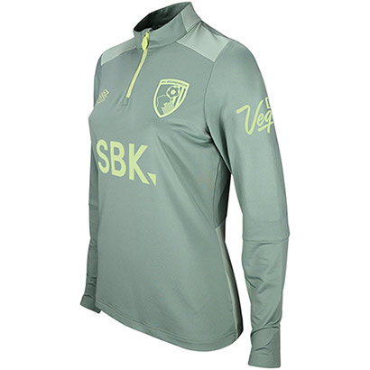 Womens 25/26 Training Quarter Zip Top - Green Bay