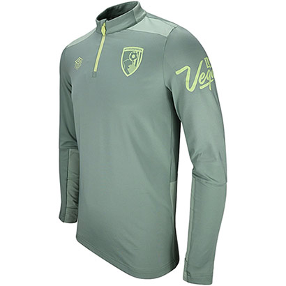 Childrens 25/26 Training Quarter Zip Top - Green Bay