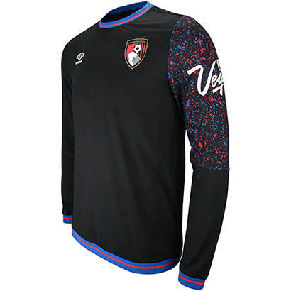 Childrens 25/26 Pre-Match Mid Layer Top - Caviar Black