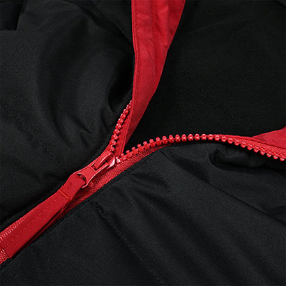 Kids Utah Gilet - Black / Red