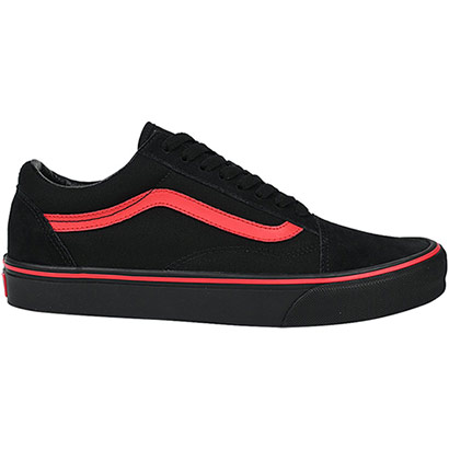 VANS x AFCB Old Skool Trainers - Black / Red