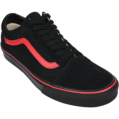 VANS x AFCB Old Skool Trainers - Black / Red