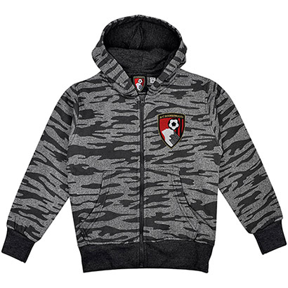 AFC Bournemouth Childrens Vision Hoodie - Camo