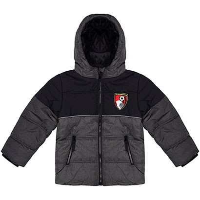 AFC Bournemouth Kids Volcano Jacket - Black