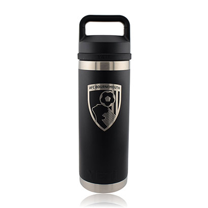 YETI X AFCB 18 OZ Chug Bottle - Black