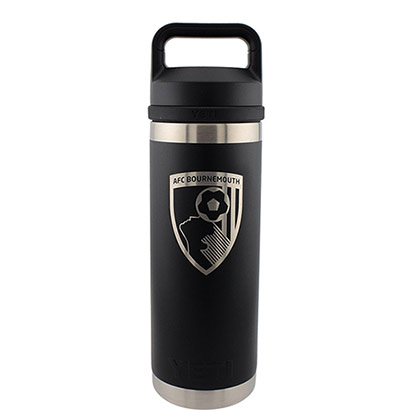 YETI X AFCB 18 OZ Chug Bottle - Black