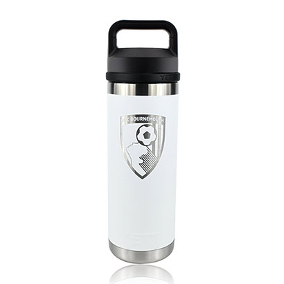 YETI X AFCB 18 OZ Chug Bottle - White