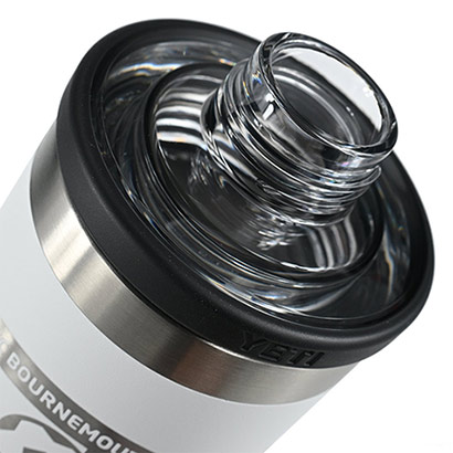 YETI X AFCB 18 OZ Chug Bottle - White