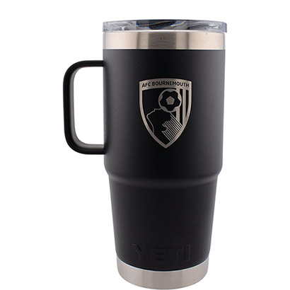 YETI X AFCB 20 OZ Travel Mug - Black