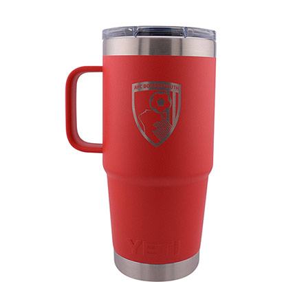 YETI 20 OZ TRAVEL MUG - RED