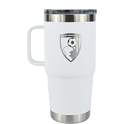 YETI X AFCB 20 OZ Travel Mug - White