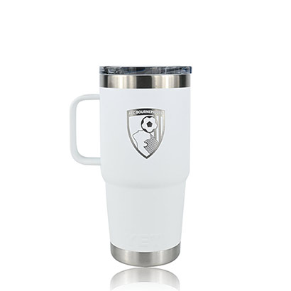 YETI X AFCB 20 OZ Travel Mug - White