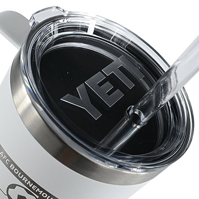 YETI X AFCB 42 OZ Straw Mug - White