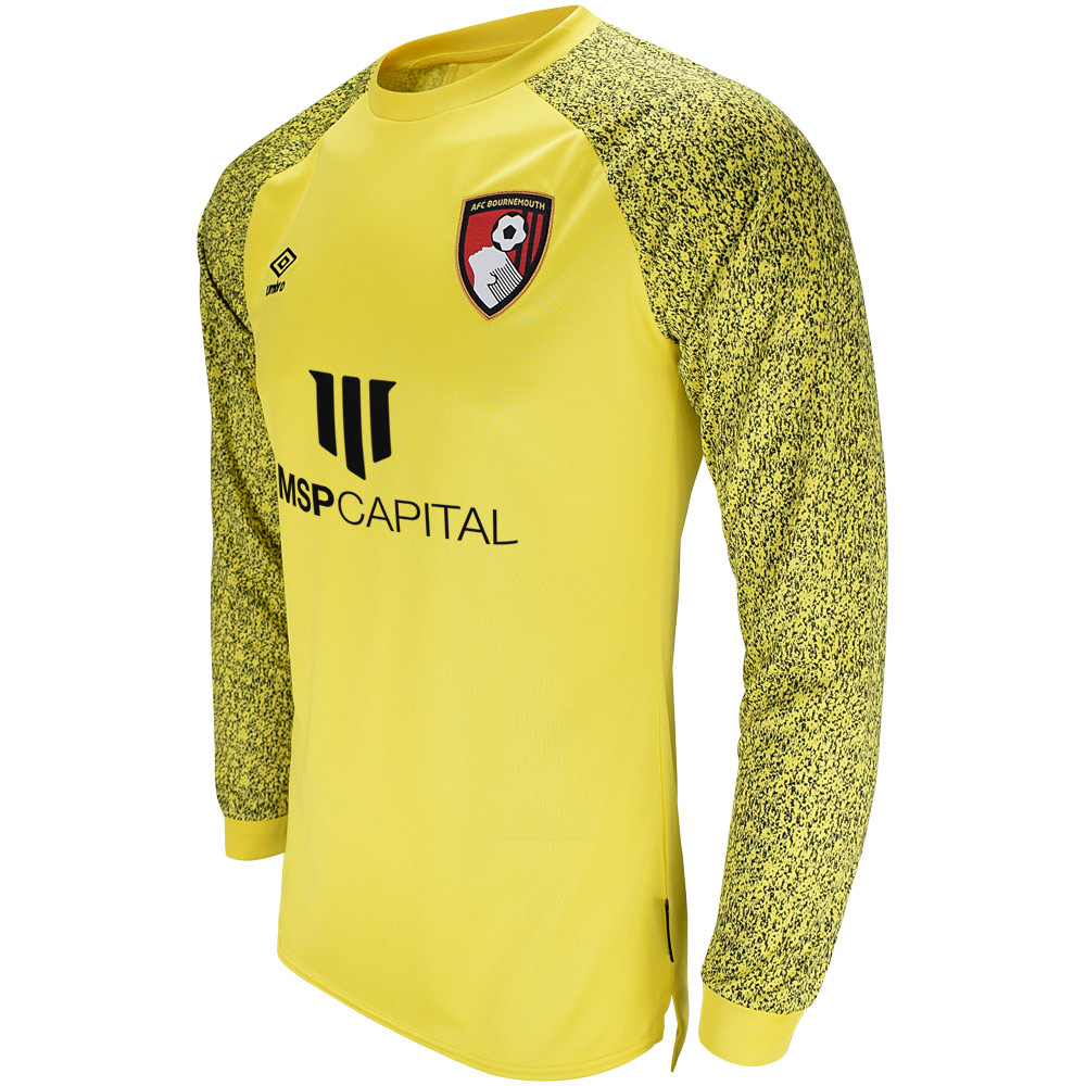 Yellow Bournemouth GK Kit 2022-23