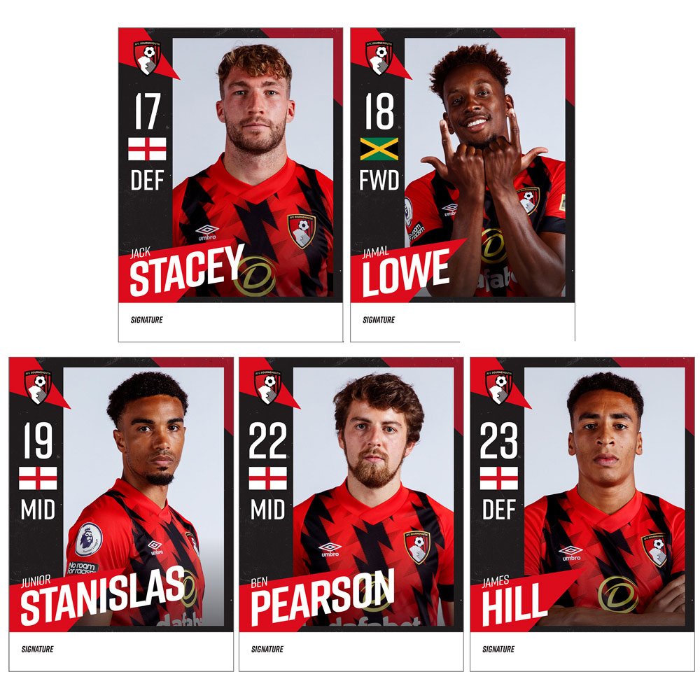 AFC Bournemouth Player Cards - 22/23 Season