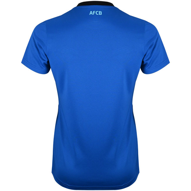 Womens Away Shirt 25/26 - Blue / Black Back View