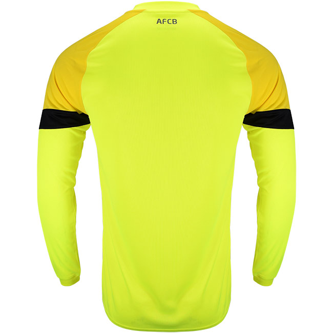 Adults Goalkeeper Shirt 23/24 - Fluo Yellow Back View