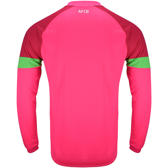 Childrens Goalkeeper Shirt 23/24 - Fluo Pink Back View