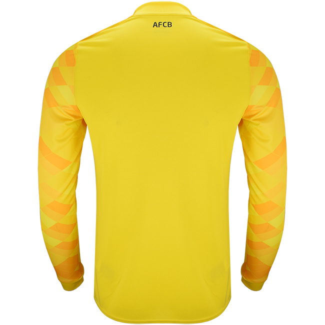 Mens Goalkeeper Shirt 24/25 - Cyber Yellow Back View