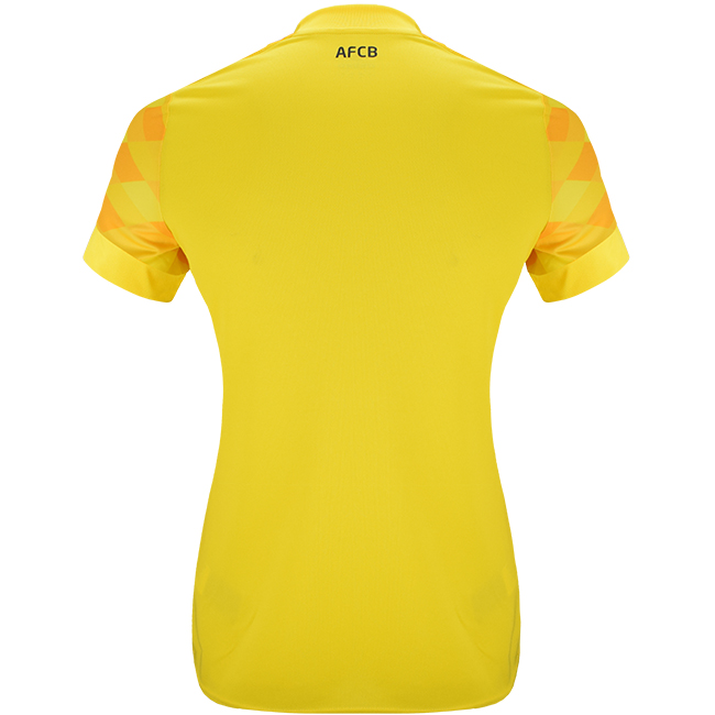 Womens Goalkeeper Shirt 24/25 - Cyber Yellow Back View