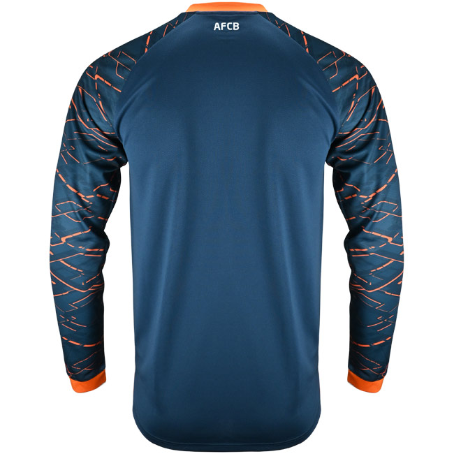 Childrens Goalkeeper Shirt 25/26 - Majolica Blue Back View
