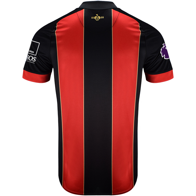 AFC Bournemouth Childrens Home Shirt 24 25 Red Black