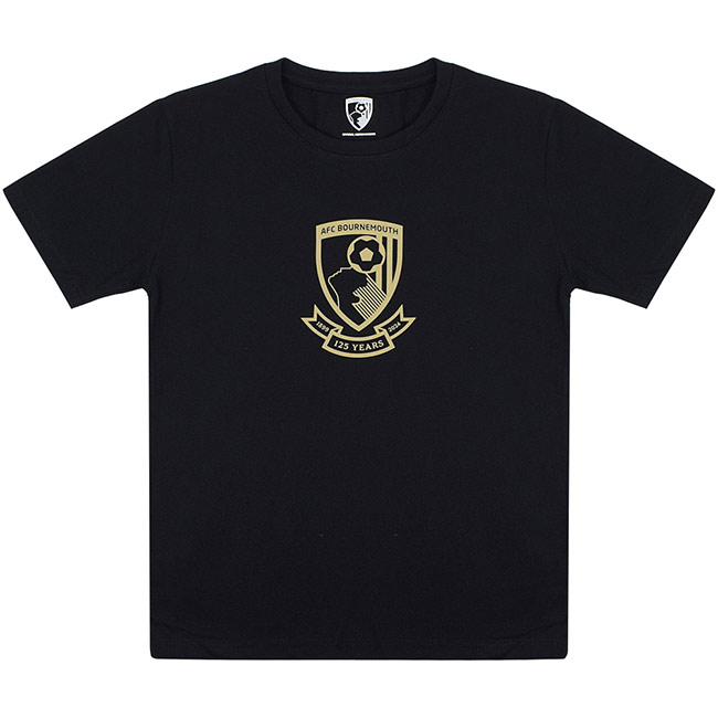 Kids 125 Anniversary T Shirt - Black