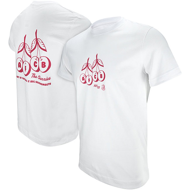 Art Of X AFCB Retro Cherries Tee - White