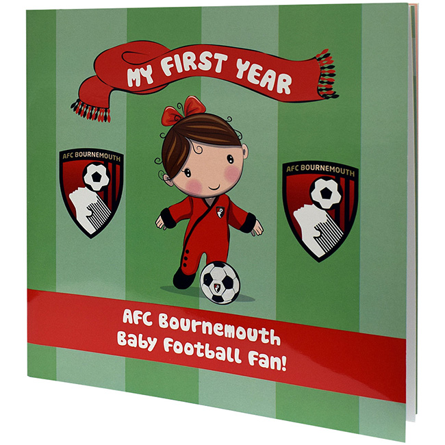 AFC Bournemouth Babies First Year Book - Baby Girl
