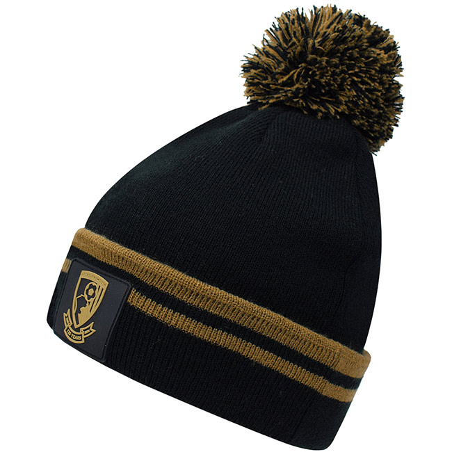 Adults 125 Anniversary Beanie - Black / Gold