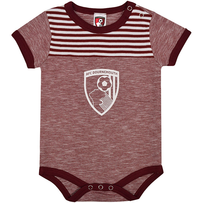 AFC Bournemouth Babies Bodysuit - Red Marl