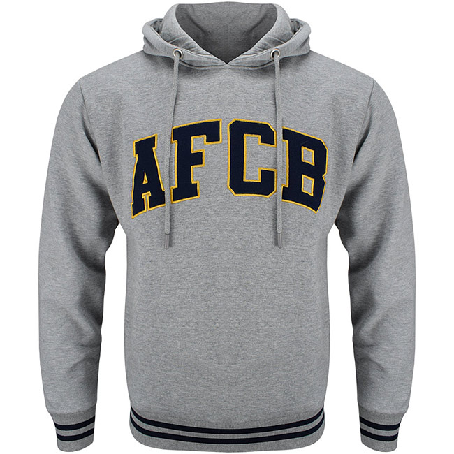 Adults Campus Hoodie - Grey Marl