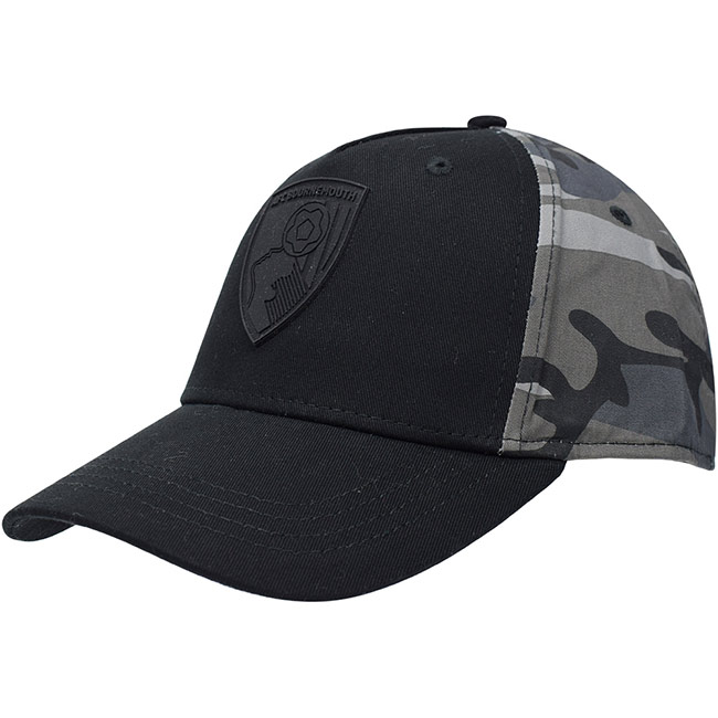 Adults Camouflage Cap - Black Camo