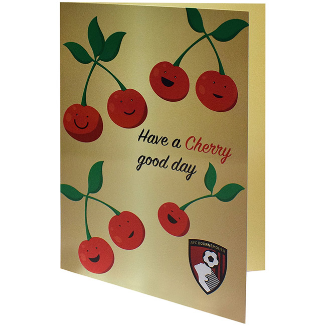 AFC Bournemouth Cherry Greeting Card