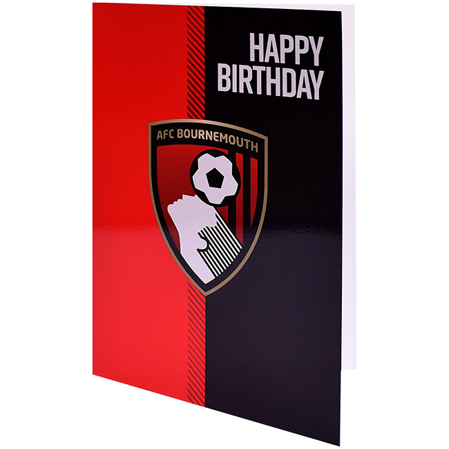 AFC Bournemouth Crest Birthday Card