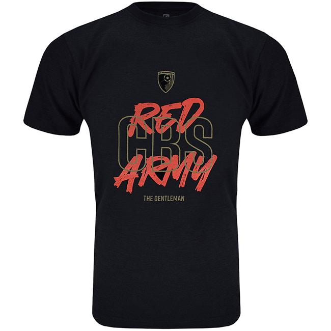 Chris Billam-Smith Red Army T Shirt - Black