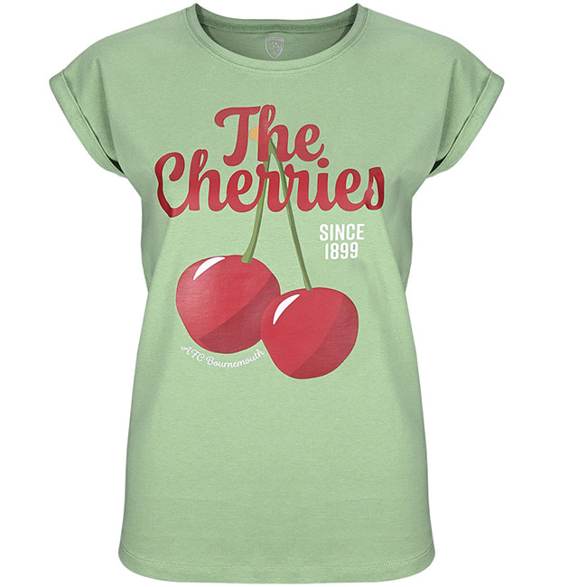 Womens 1899 Cuff T Shirt - Green