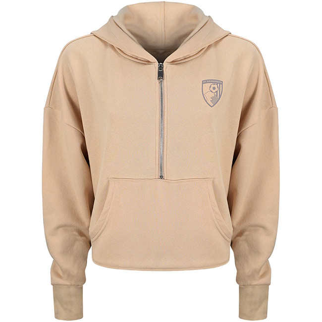 Womens Erin Cropped Hoodie - Natural