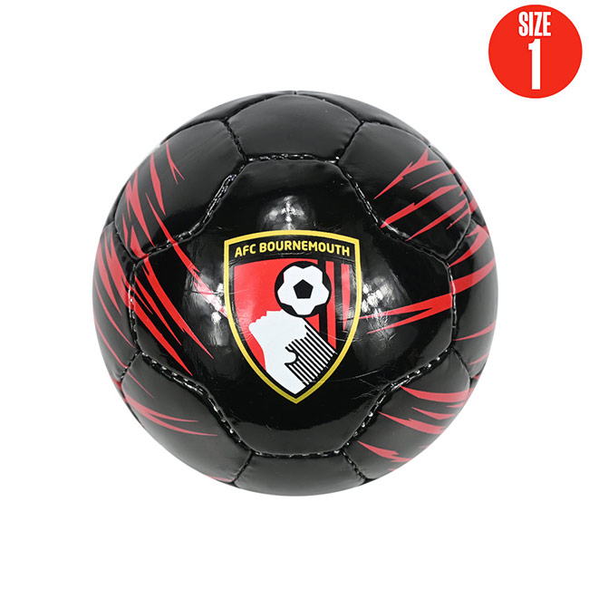 Lightning Football - Black / Red - Size 1