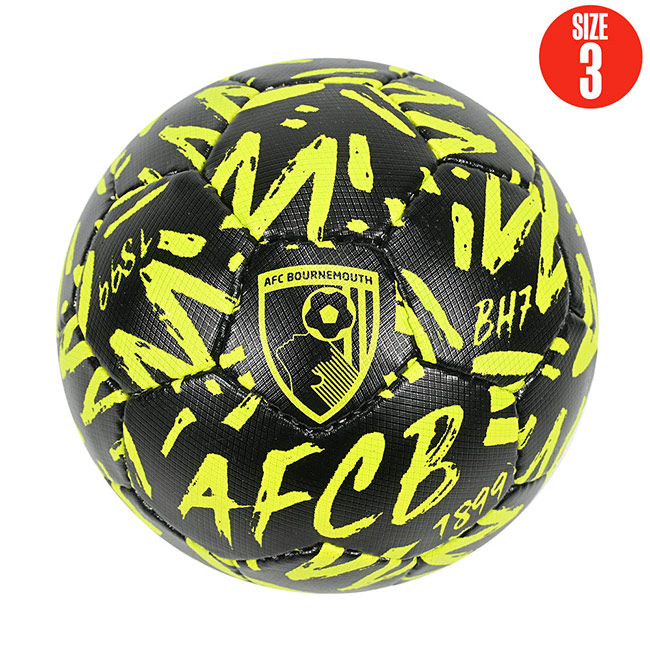 Dazzle Football - Black / Neon - Size 3